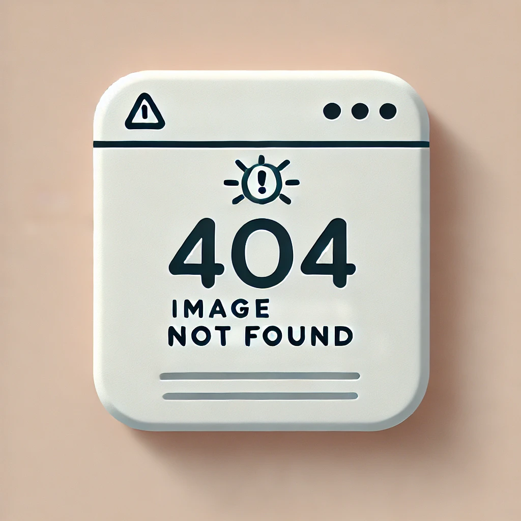 Broken image concept